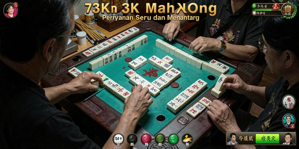 Screenshot dari game Mahjong 73K menampilkan gameplay yang menantang dan menarik.