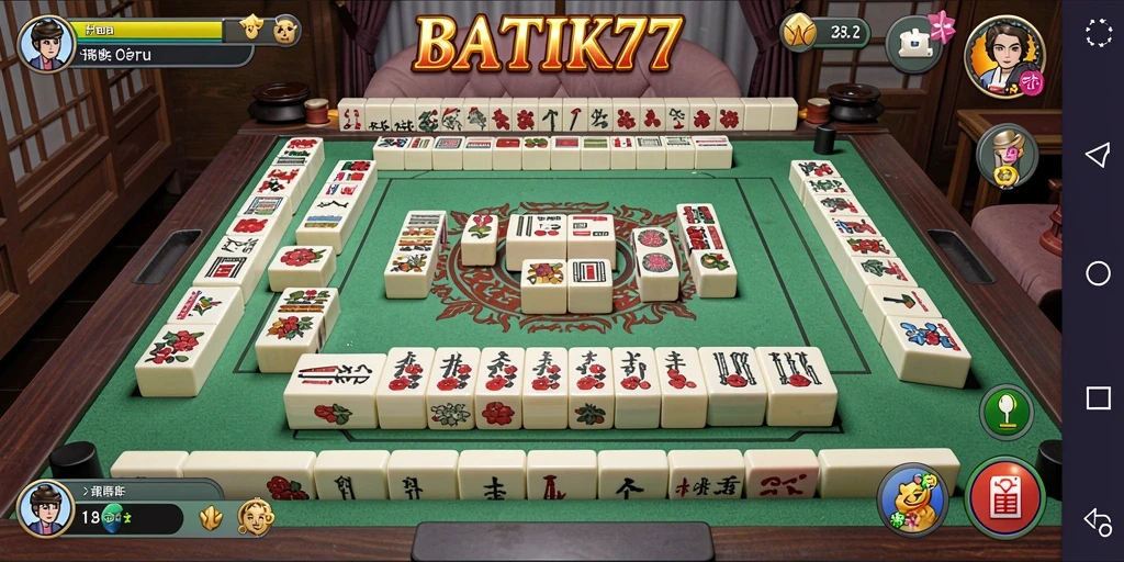 Gameplay menantang dari BATIK77 dengan berbagai ubin Mahjong.