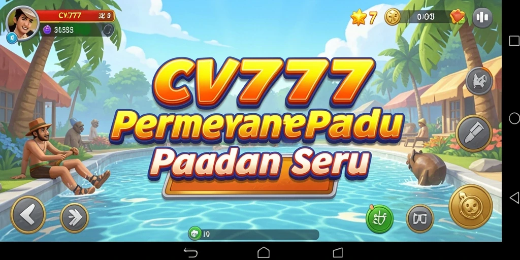 Screenshot gameplay CV777 yang menunjukkan seru dan menantangnya permainan Match-3.
