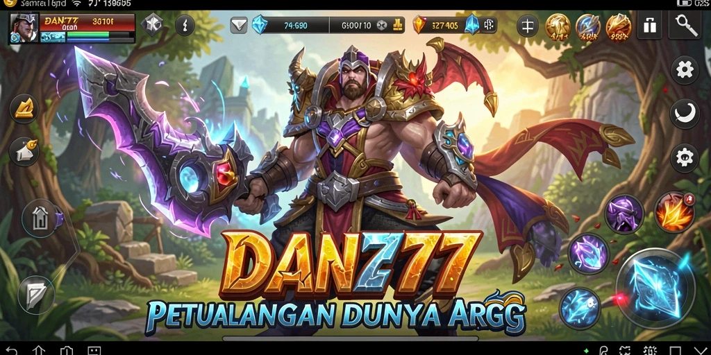 Tampilan gameplay seru dalam dunia fantasi ARPG.