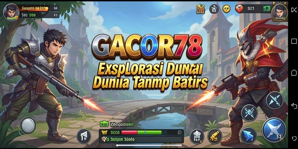 Tangkapan layar gameplay <strong>GACOR78</strong> menunjukkan eksplorasi mendalam dalam dunia yang menakjubkan.