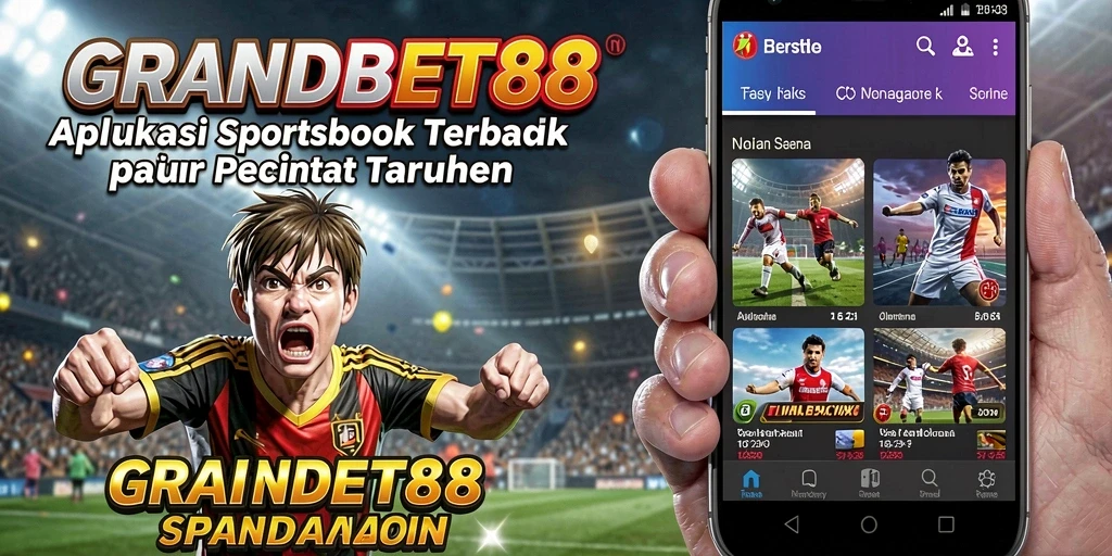 Tampilan keren dari gameplay taruhan di GRANDBET88.