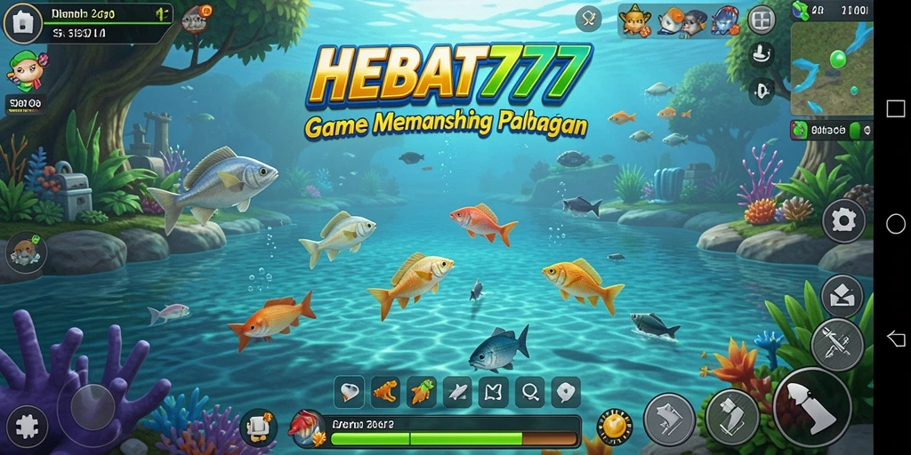 Tangkapan ikan yang menegangkan di HEBAT777