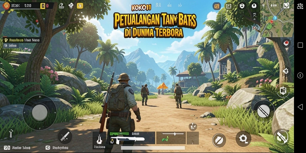 Gameplay menakjubkan di dunia terbuka KOKO11 yang penuh petualangan.
