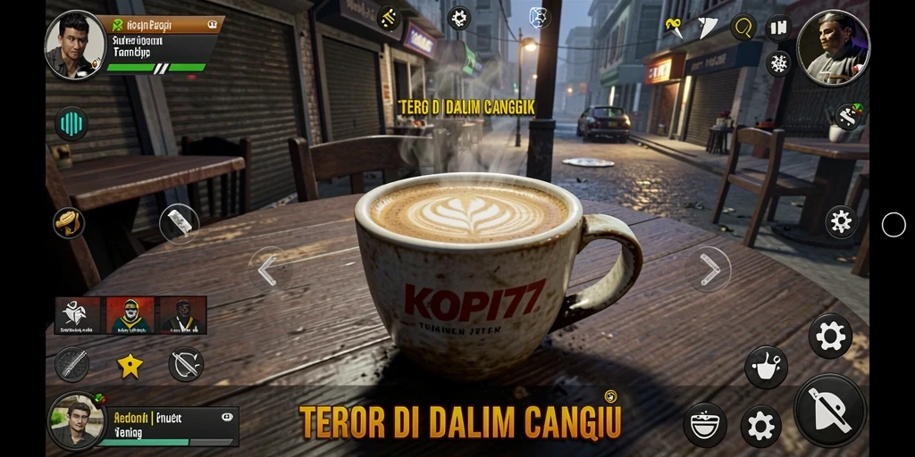 Gameplay KOPI77 menampilkan suasana horor yang mendalam dan mencekam.