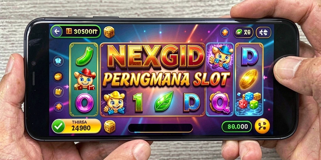 Tampilan gameplay menarik dari NEXGID yang penuh warna.