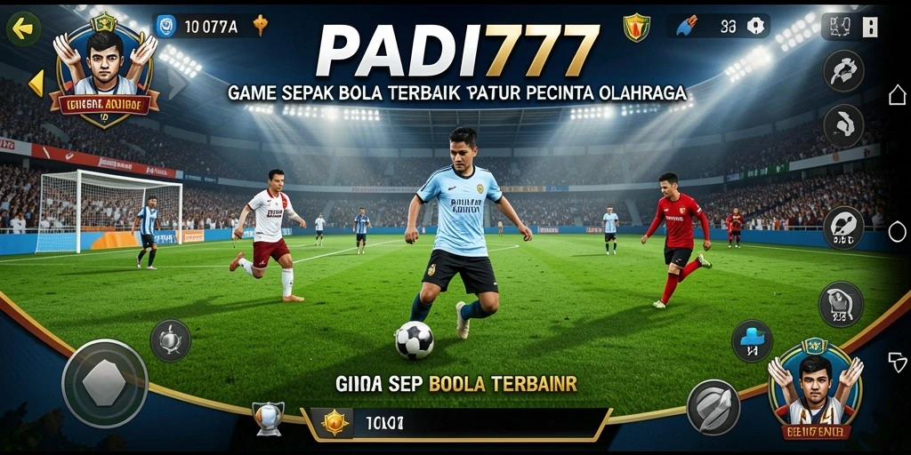 Tampilan gameplay PADI777 yang menarik dan realistis saat bertanding.