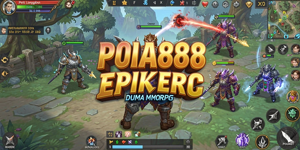 Tampilan gameplay seru dalam dunia <strong>POA88</strong>, penuh petualangan dan pertarungan.