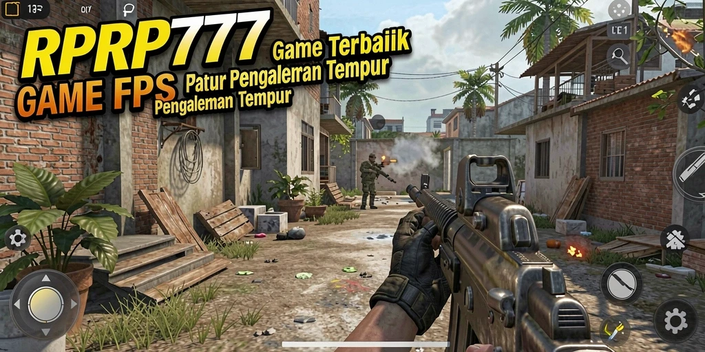 Tampilan gameplay RPRP777 dengan aksi tembakan yang mendebarkan.