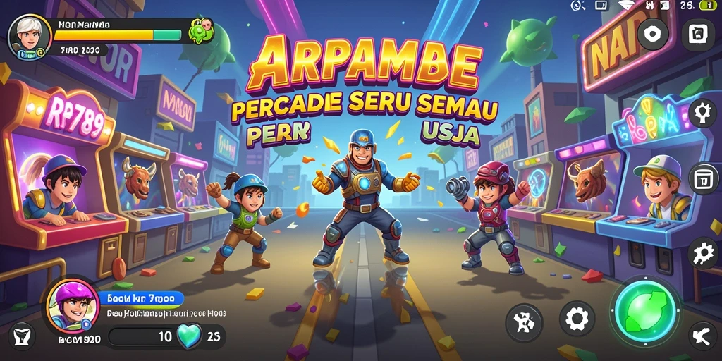 Tampilan gameplay RR789 yang penuh warna dan menarik.