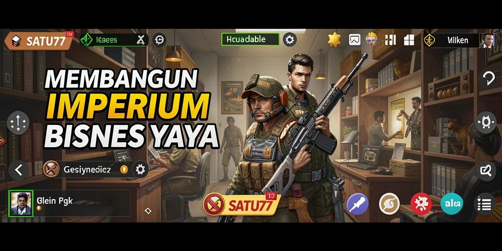 Tampilan gameplay menarik dari SATU77 yang penuh strategi.
