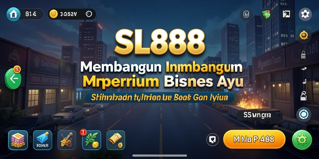 Screenshot gameplay SL888 menampilkan pengelolaan bisnis yang intens dan kompetitif.