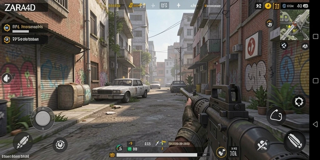 Tampilan gameplay ZARA4D yang mendebarkan dan penuh aksi.